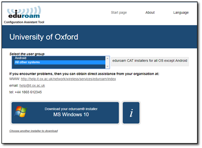eduroam step3
